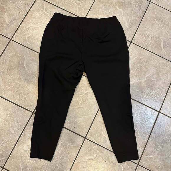 J Jill Black Ponte Leggings Size Large Petite - Picture 2 of 5